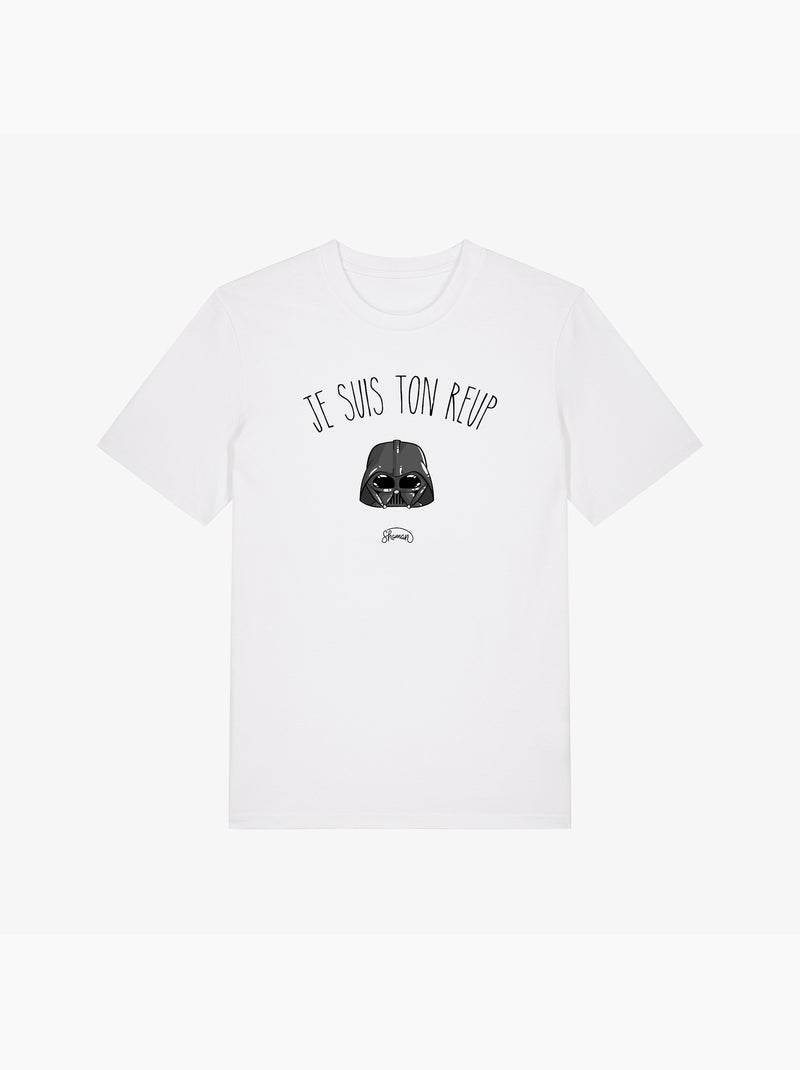 T-shirt Homme - JE SUIS TON REUP Blanc - Kiabi