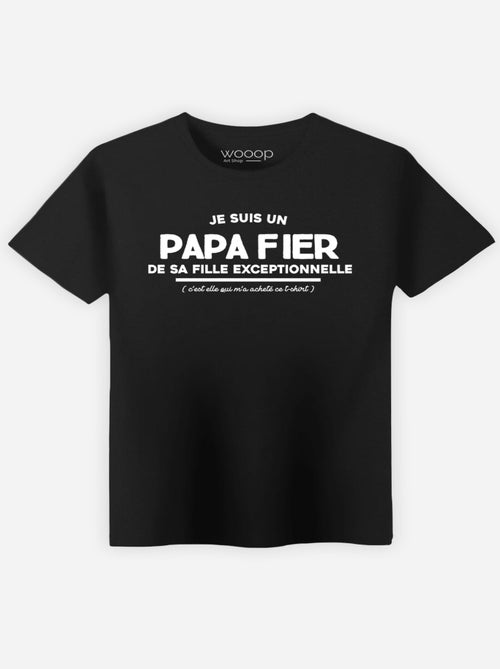 T-shirt Homme - JE SUIS UN PAPA FIER - Kiabi