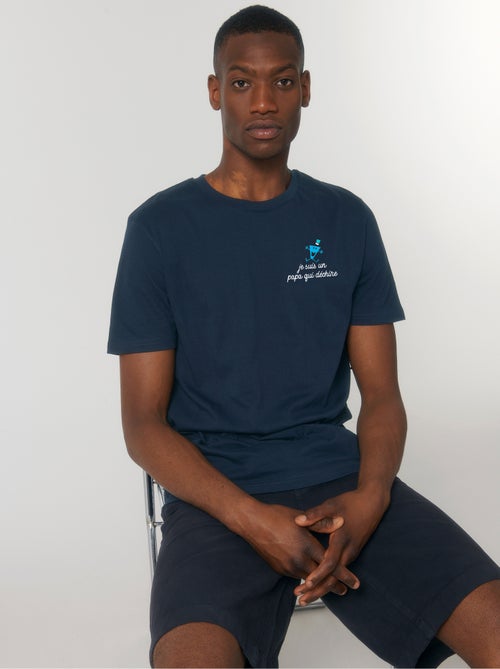 T-shirt Homme - JE SUIS UN PAPA QUI DECHIRE COEUR - Kiabi
