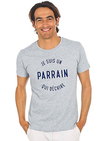 T-shirt homme - je suis un parrain qui déchire 2 mpt