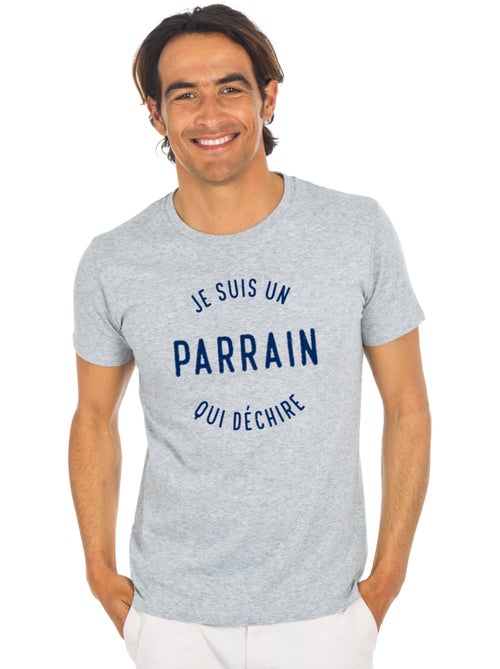 T-shirt Homme - JE SUIS UN PARRAIN QUI DÉCHIRE 2 MPT - Kiabi