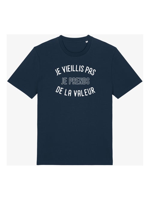T-shirt Homme - JE VIEILLIS PAS JE PRENDS DE LA VALEUR ENKR - Kiabi