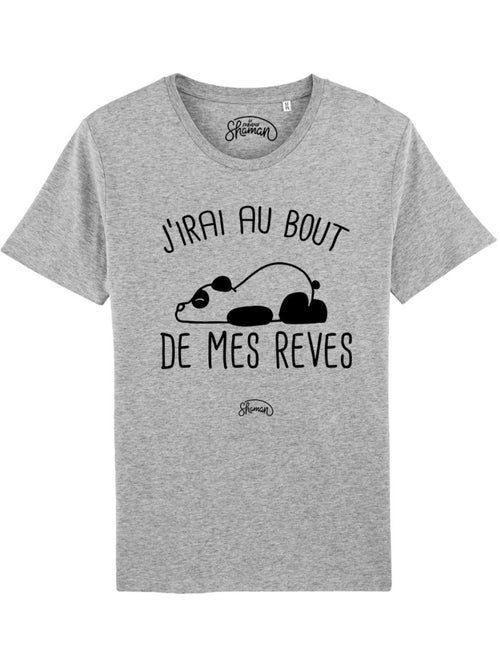 T-shirt Homme - J'IRAI AU BOUT DE MES REVES - Kiabi