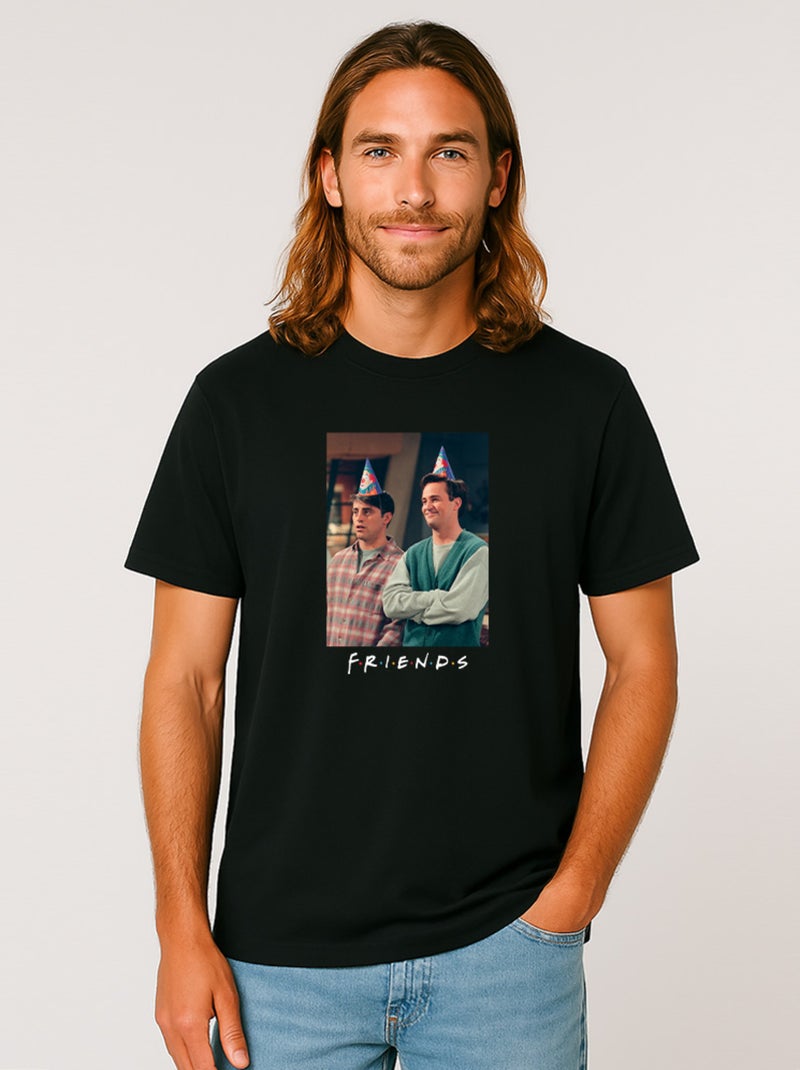 T-shirt Homme - JOEY & CHANDLER Noir - Kiabi