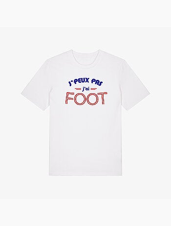 T-shirt Homme - J'PEUX PAS J'AI FOOT