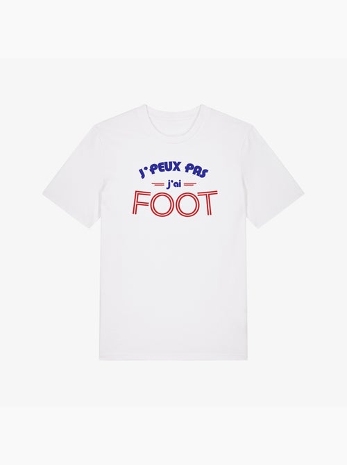 T-shirt Homme - J'PEUX PAS J'AI FOOT - Kiabi