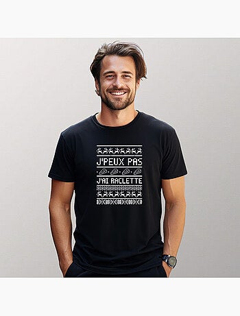 T-shirt Homme - J'PEUX PAS J'AI RACLETTE