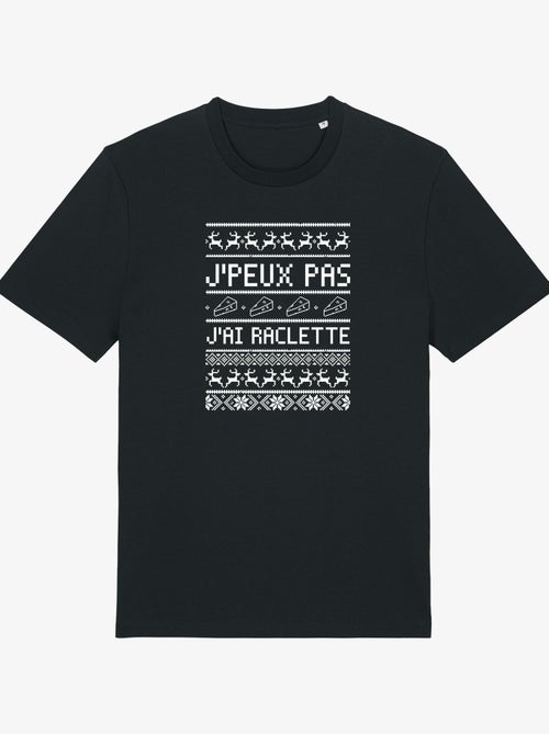 T-shirt Homme - J'PEUX PAS J'AI RACLETTE - Kiabi