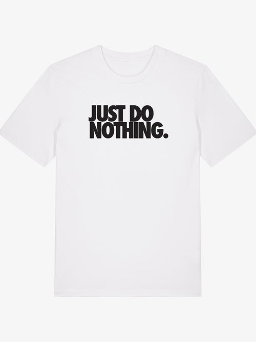 T-shirt Homme - JUST DO NOTHING - Kiabi