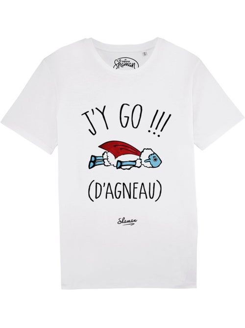 T-shirt Homme - J'Y GO D'AGNEAU - Kiabi