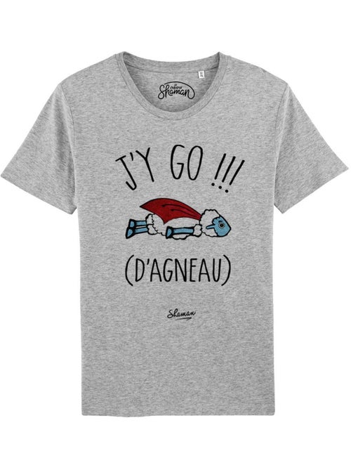 T-shirt Homme - J'Y GO D'AGNEAU - Kiabi