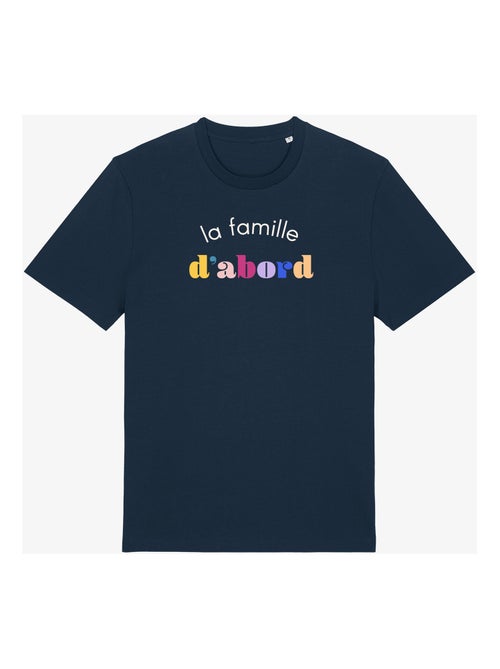 T-shirt Homme - LA FAMILLE D'ABORD - Kiabi