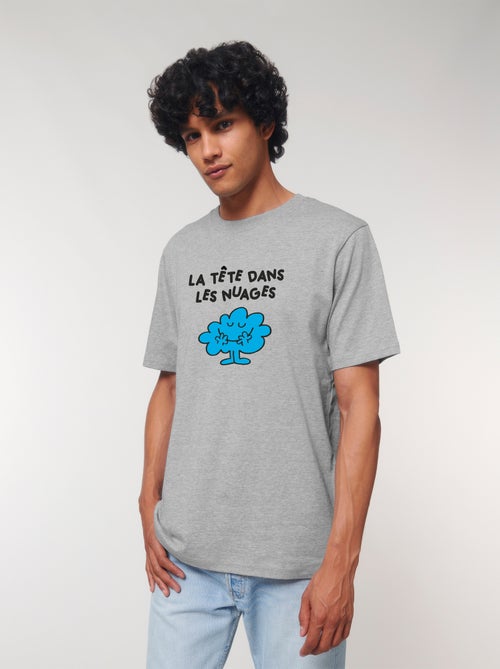 T-shirt Homme - LA TETE DANS LES NUAGES 2 - Kiabi