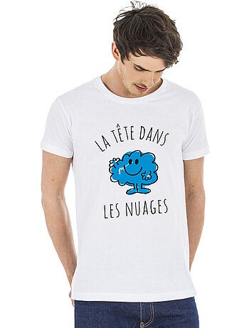 T-shirt Homme - LA TÊTE DANS LES NUAGES