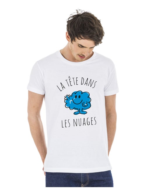 T-shirt Homme - LA TÊTE DANS LES NUAGES - Kiabi