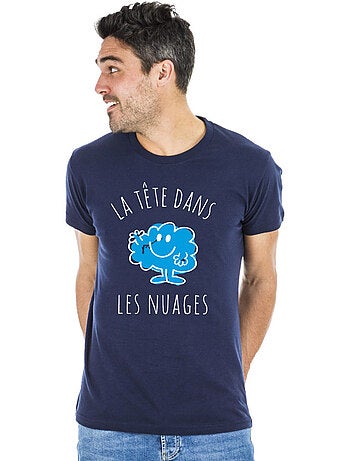 T-shirt homme - la tête dans les nuages