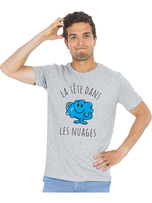 T-shirt Homme - LA TÊTE DANS LES NUAGES - Kiabi