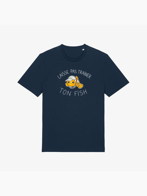 T-shirt Homme - LAISSE PAS TRAINER TON FISH - Kiabi