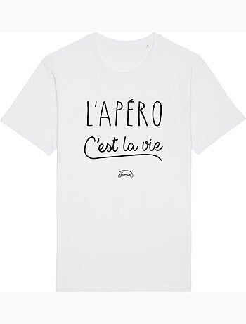 T-shirt Homme - L'APERO C'EST LA VIE