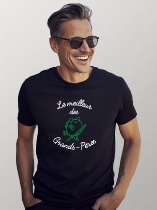 T-shirt Homme - LE MEILLEUR DES GRANDS-PÈRES