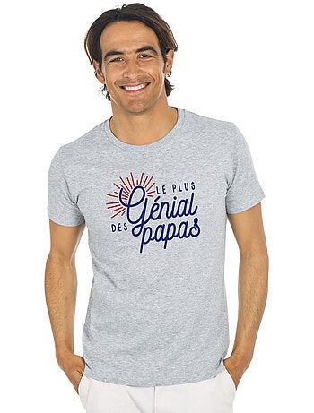 T-shirt Homme - LE PLUS GÉNIAL DES PAPAS