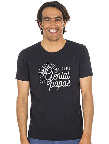 T-shirt Homme - LE PLUS GÉNIAL DES PAPAS