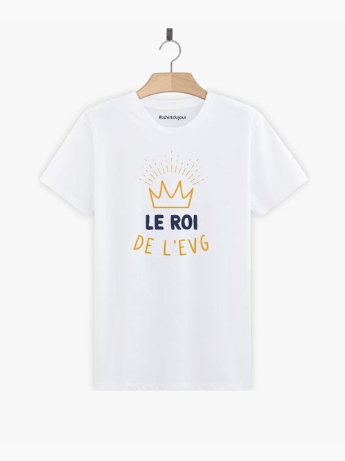 T-shirt Homme - LE ROI DE L'EVG - Kiabi