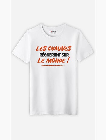 T-shirt Homme - LES CHAUVES REGNERONT