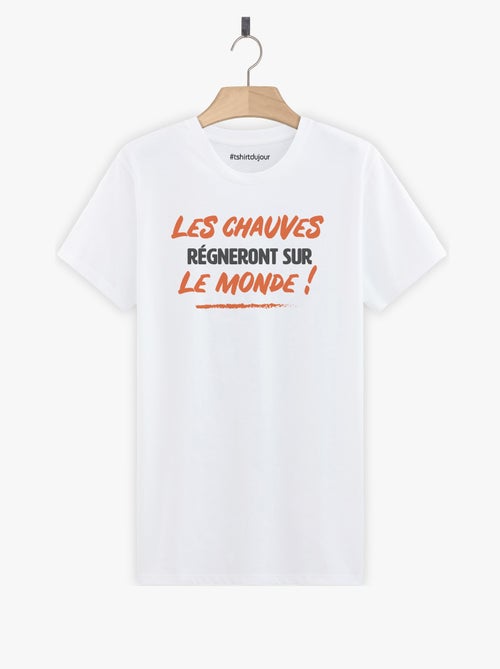 T-shirt Homme - LES CHAUVES REGNERONT - Kiabi