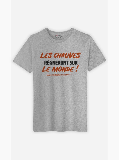 T-shirt Homme - LES CHAUVES REGNERONT - Kiabi