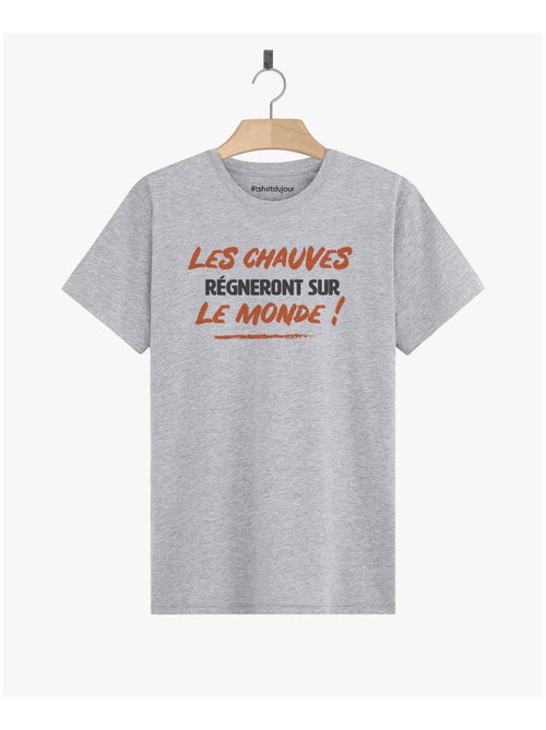 T-shirt Homme - LES CHAUVES REGNERONT - Kiabi