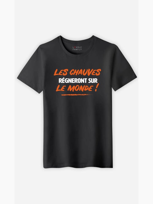 T-shirt Homme - LES CHAUVES REGNERONT - Kiabi