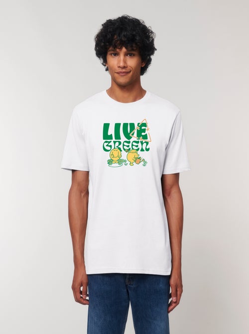 T-shirt Homme - LIVE GREEN - Kiabi