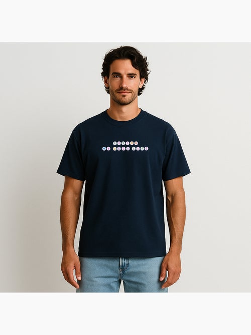 T-shirt Homme - LIVING MY BEST LIFE - Kiabi
