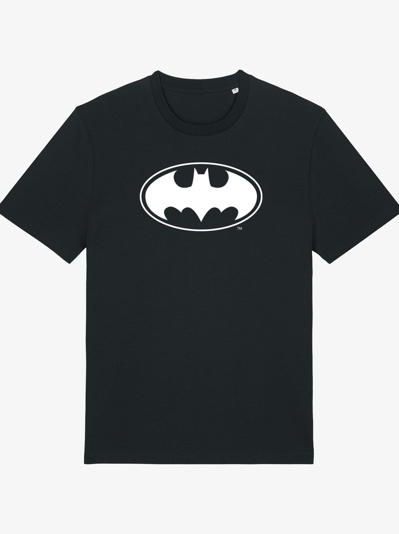 T-shirt Homme - LOGO BATMAN WHITE Noir - Kiabi