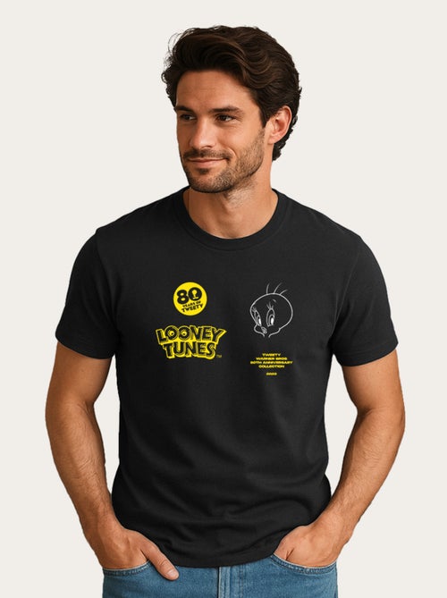 T-shirt Homme - LONELEY TUNES TWEETY 80TH - Kiabi