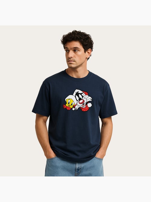T-shirt Homme - LOONEY TUNES SYLVESTER AND TWEETY - Kiabi
