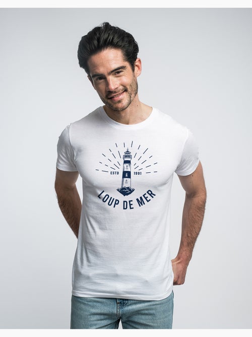 T-shirt Homme - LOUP DE MER - Kiabi