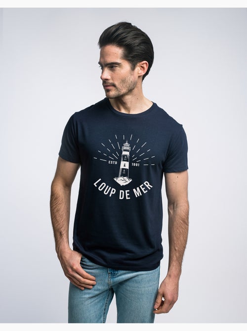 T-shirt Homme - LOUP DE MER - Kiabi