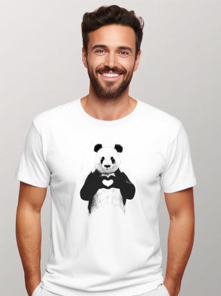 T-shirt Homme - LOVE PANDA
