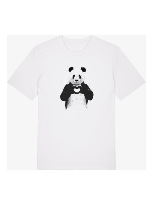 T-shirt Homme - LOVE PANDA - Kiabi