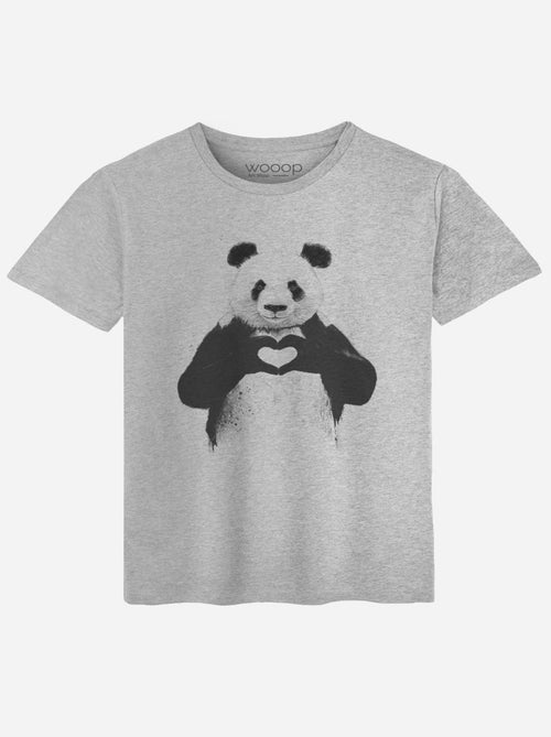 T-shirt Homme - LOVE PANDA - Kiabi