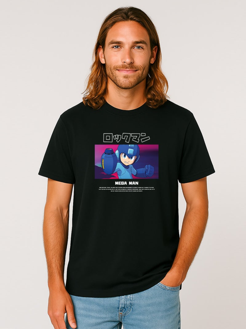 T-shirt Homme - MEGAMAN 3 Noir - Kiabi