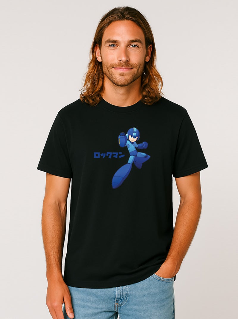T-shirt Homme - MEGAMAN 7 Noir - Kiabi