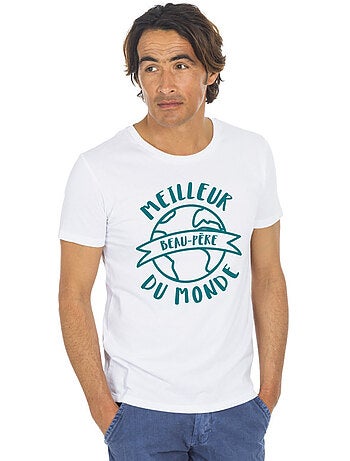 T-shirt Homme - MEILLEUR BEAU PÈRE DU MONDE