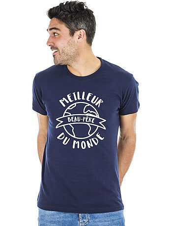 T-shirt Homme - MEILLEUR BEAU PÈRE DU MONDE