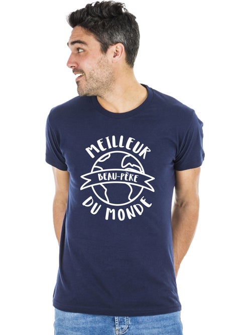 T-shirt Homme - MEILLEUR BEAU PÈRE DU MONDE - Kiabi