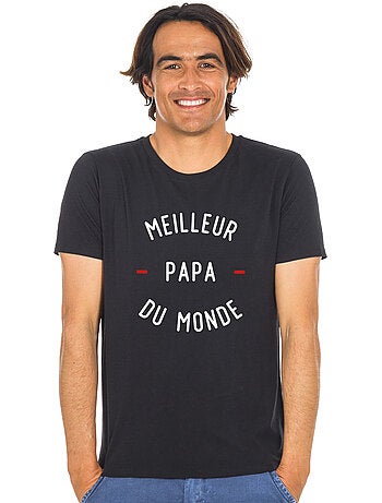 T-shirt Homme - MEILLEUR PAPA DU MONDE 2 MPT