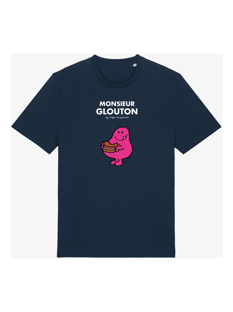 T-shirt Homme - MONSIEUR GLOUTON Bleu marine - Kiabi