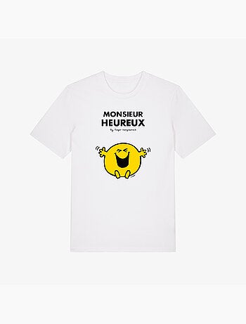 T-shirt homme - monsieur heureux